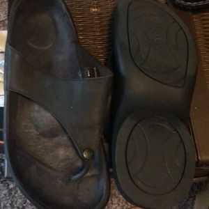 Tatami Black Sandals